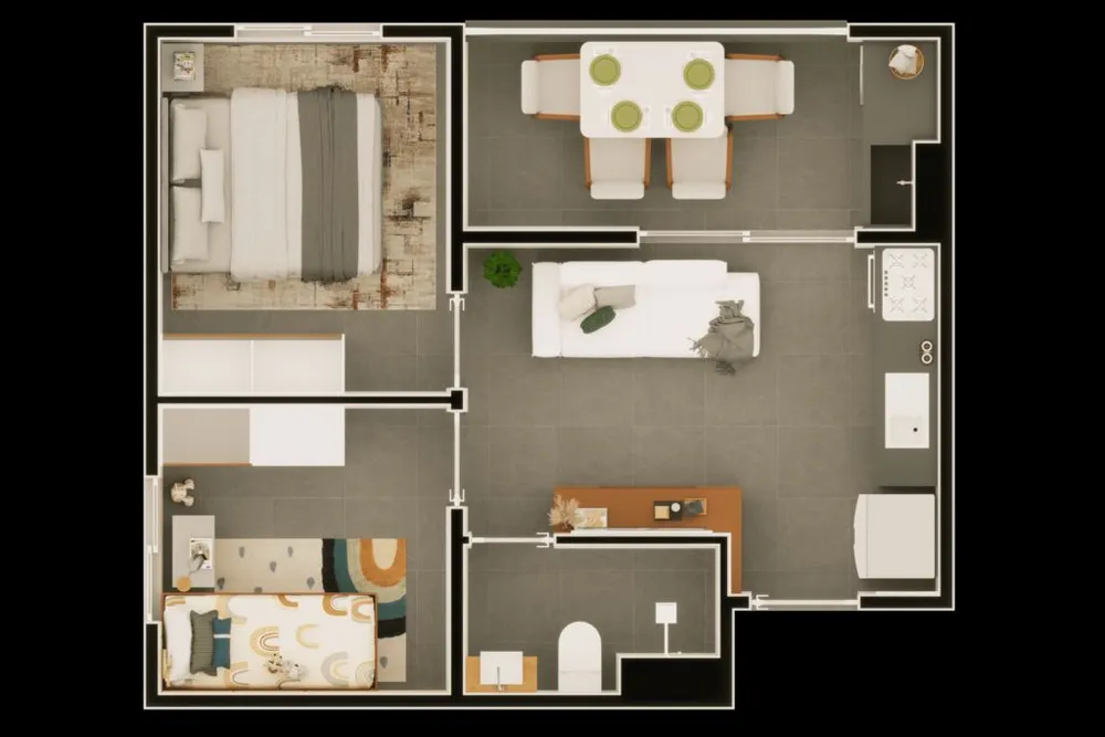 Apartamento, 2 quartos, 35 m² - Foto 5