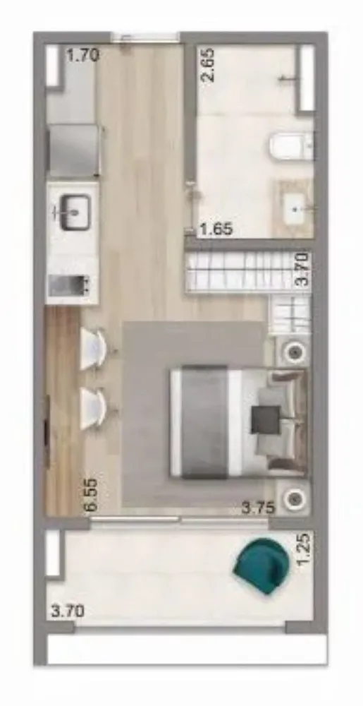 Apartamento, 2 quartos, 82 m² - Foto 12
