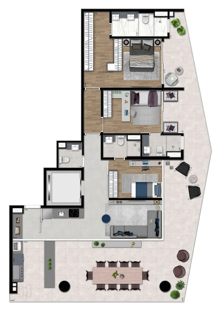 Kitnet-Studio, 42 m² - Foto 6