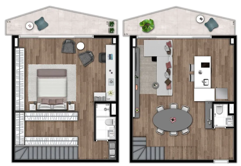 Kitnet-Studio, 42 m² - Foto 5