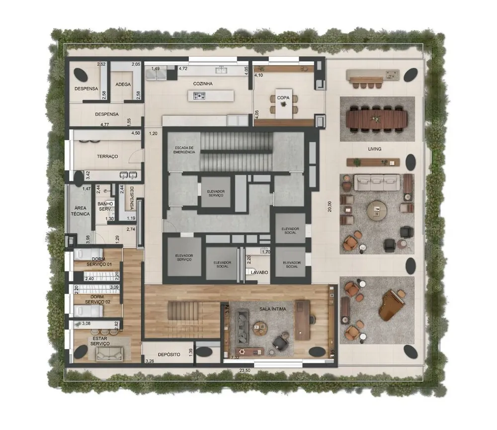 Apartamento, 4 quartos, 1560 m² - Foto 7