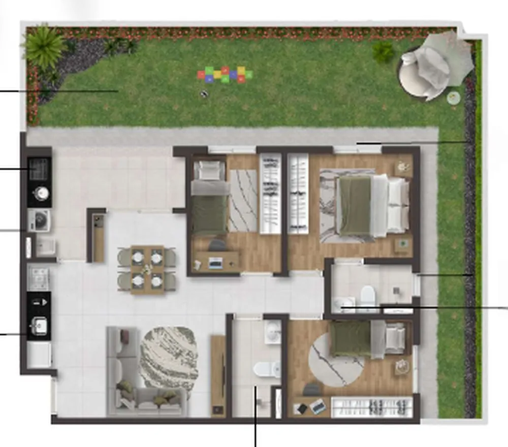 Apartamento, 3 quartos, 65 m² - Foto 11