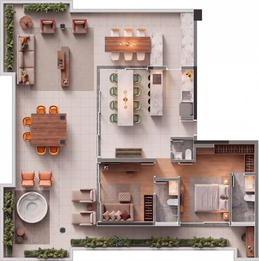 Apartamento, 3 quartos, 58 m² - Foto 8