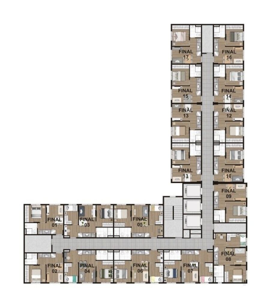 Apartamento, 1 quarto, 24 m² - Foto 8