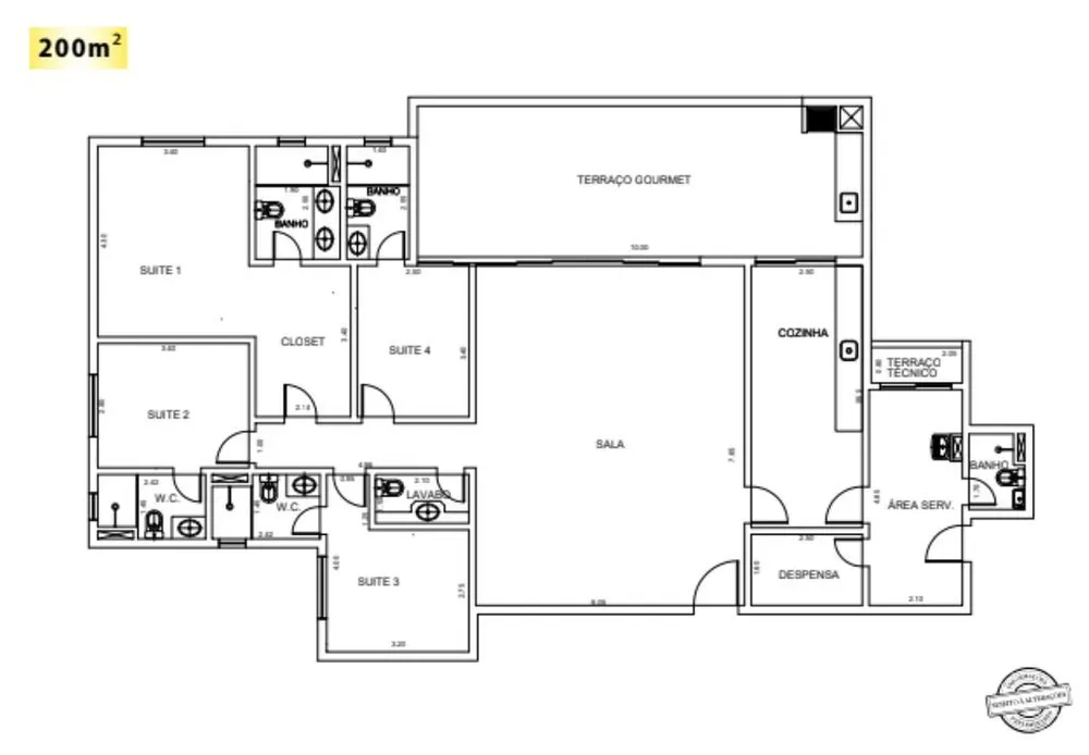 Apartamento, 4 quartos, 150 m² - Foto 3