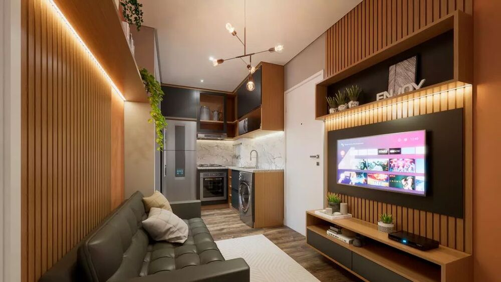 Apartamento, 1 quarto, 29 m² - Foto 3