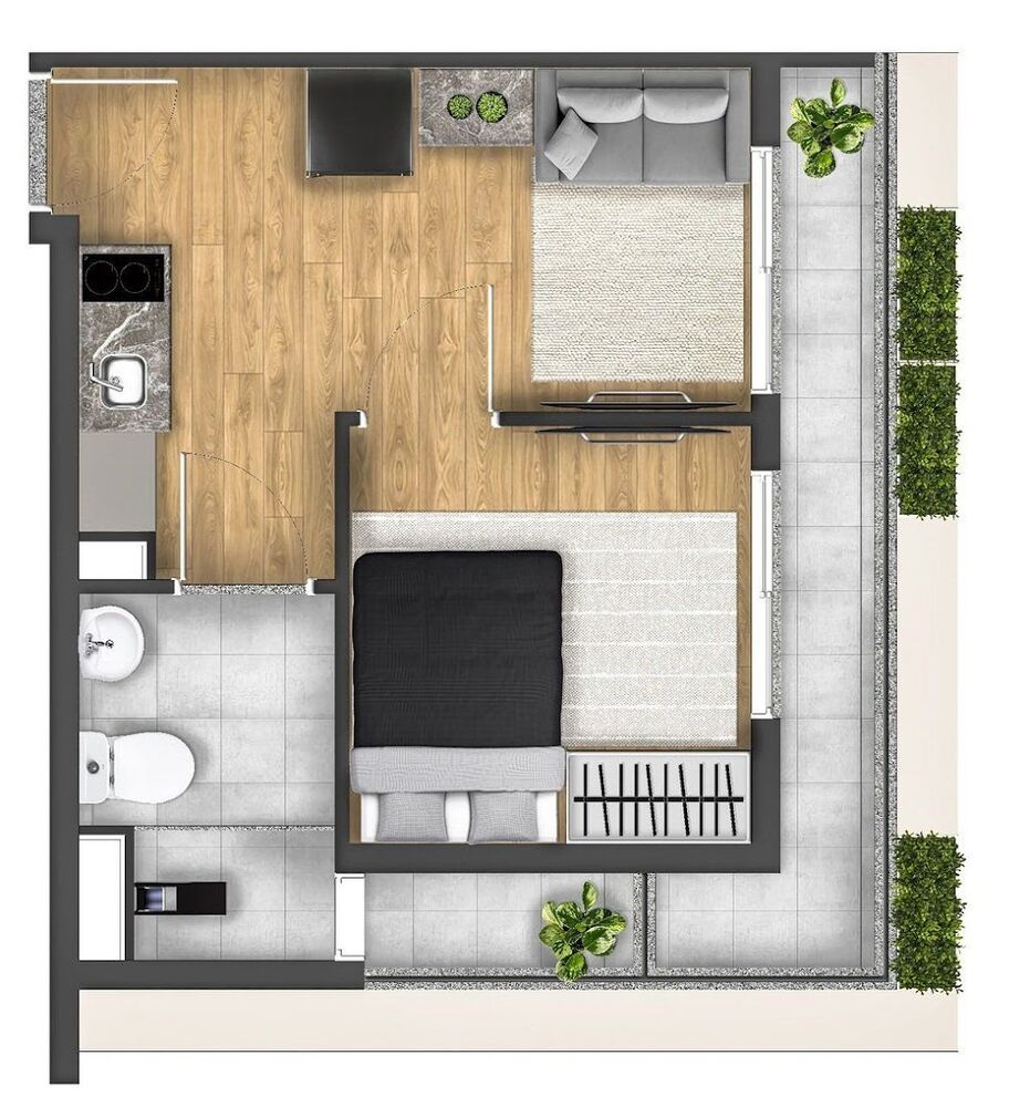 Kitnet-Studio, 20 m² - Foto 10