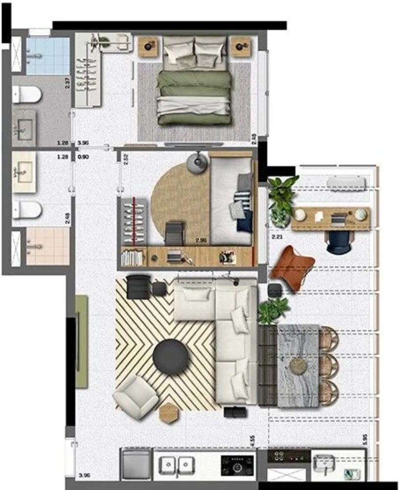 Apartamento, 4 quartos, 298 m² - Foto 9