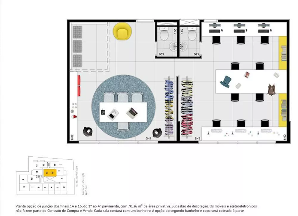 Sala-Conjunto, 67 m² - Foto 21