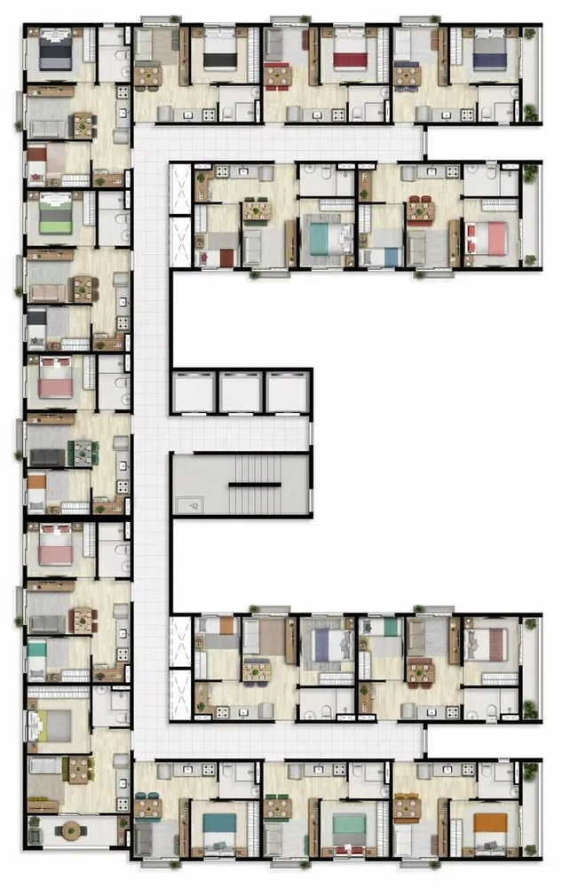 Kitnet-Studio, 34 m² - Foto 9