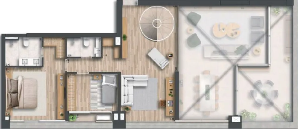 Apartamento, 3 quartos, 134 m² - Foto 6
