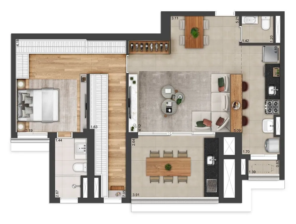 Apartamento, 3 quartos, 120 m² - Foto 5