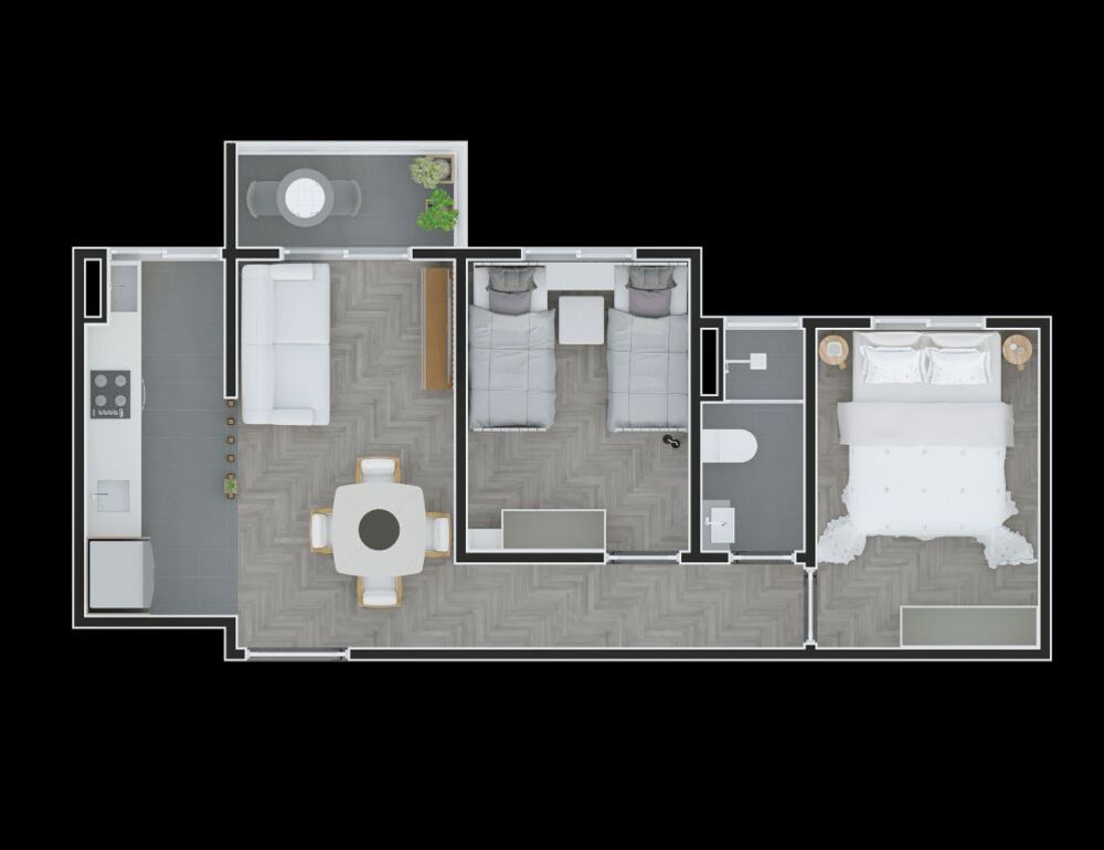 Apartamento, 2 quartos, 47 m² - Foto 17