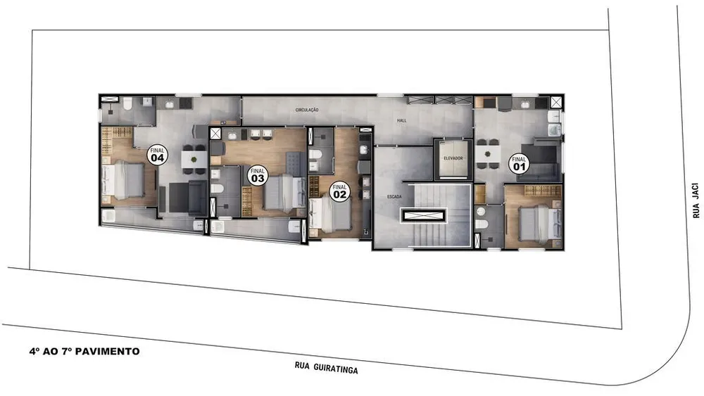 Kitnet-Studio, 30 m² - Foto 3