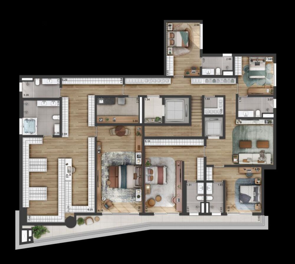 Apartamento, 3 quartos, 240 m² - Foto 20