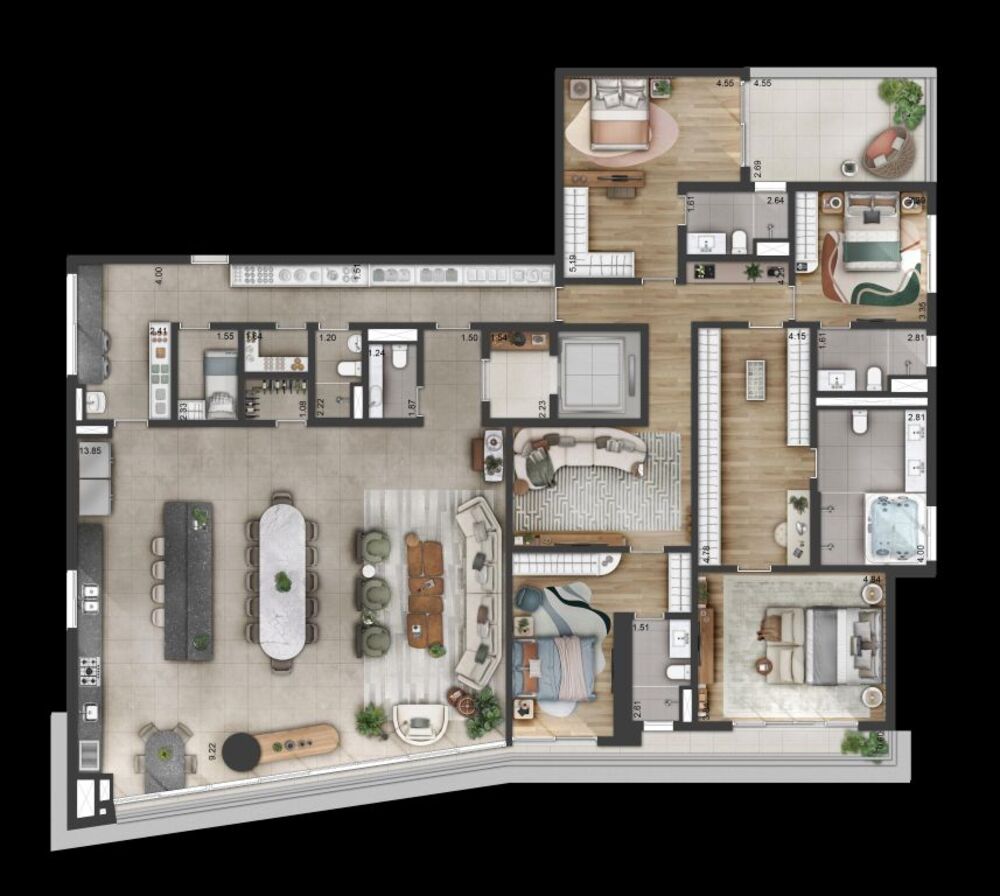 Apartamento, 3 quartos, 240 m² - Foto 15