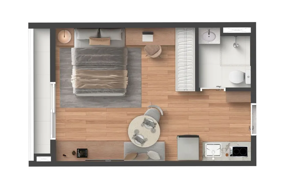 Apartamento, 3 quartos, 40 m² - Foto 8