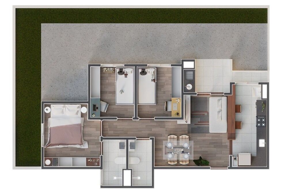 Apartamento, 3 quartos, 62 m² - Foto 15