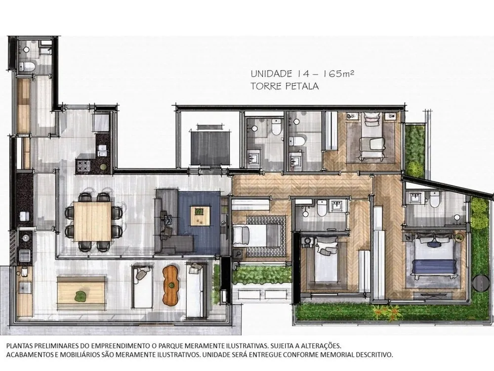 Apartamento, 3 quartos, 163 m² - Foto 15
