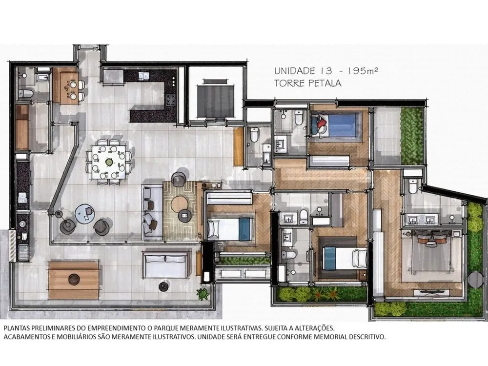 Apartamento, 3 quartos, 163 m² - Foto 13