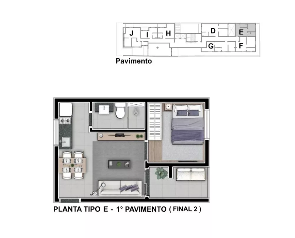 Kitnet-Studio, 30 m² - Foto 7