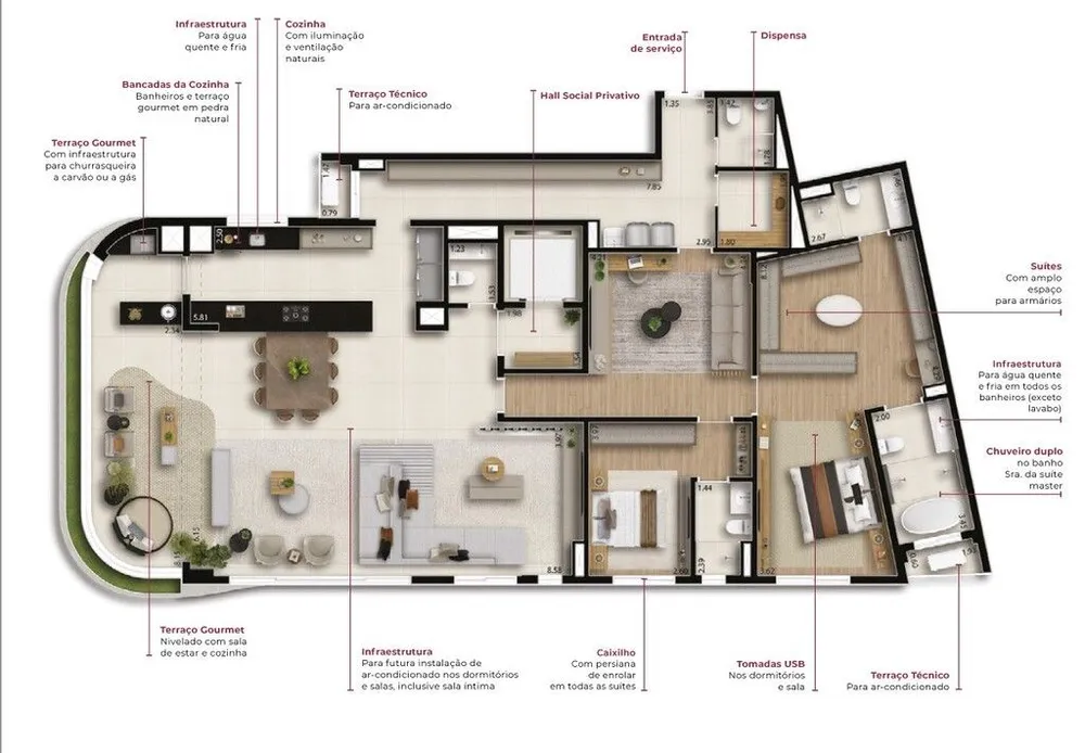 Apartamento, 4 quartos, 299 m² - Foto 10