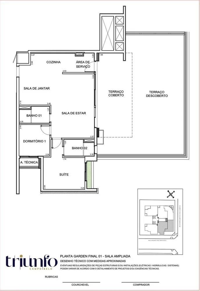 Apartamento, 2 quartos, 80 m² - Foto 3