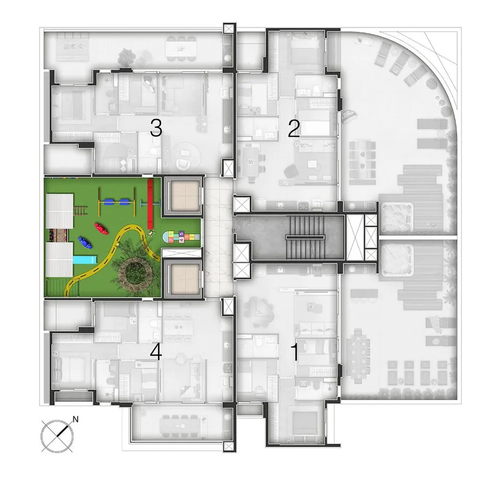Apartamento, 2 quartos, 80 m² - Foto 2