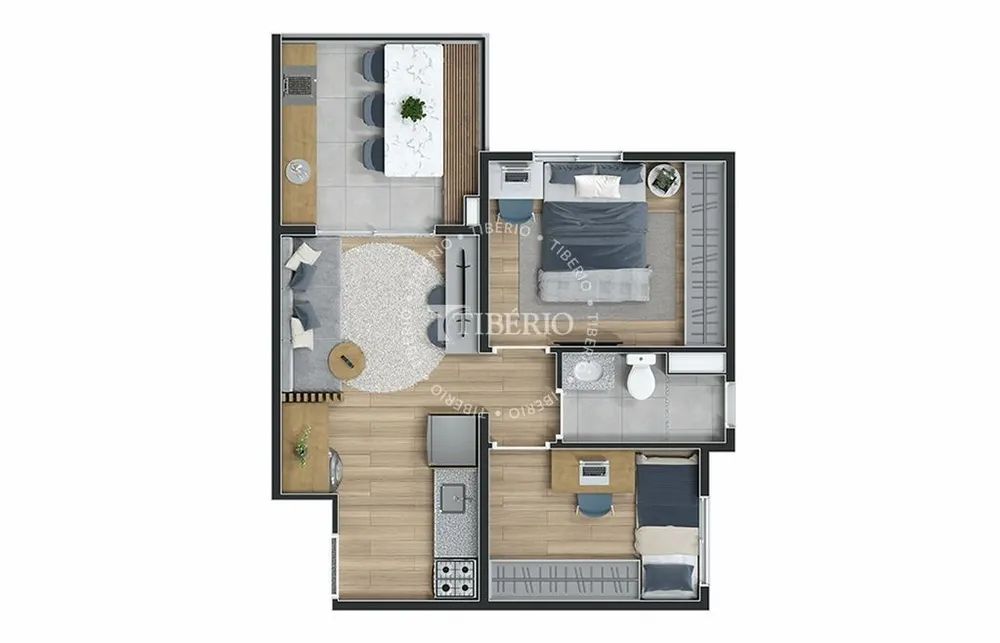 Apartamento, 2 quartos, 41 m² - Foto 7