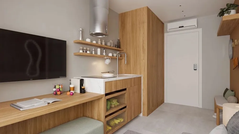 Apartamento, 1 quarto, 30 m² - Foto 3