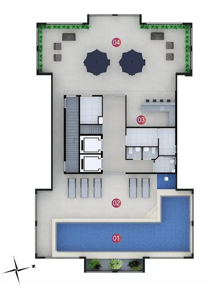 Apartamento, 3 quartos, 61 m² - Foto 9
