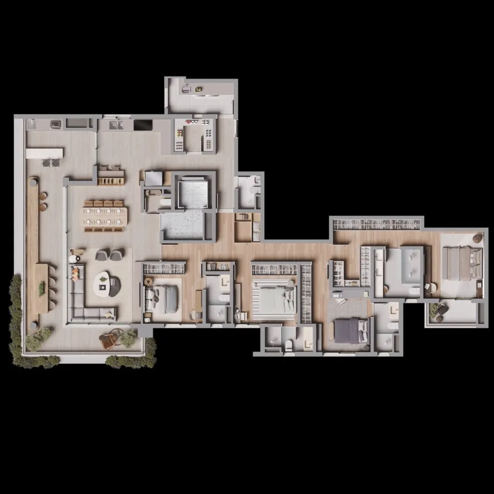 Apartamento, 3 quartos, 38 m² - Foto 5