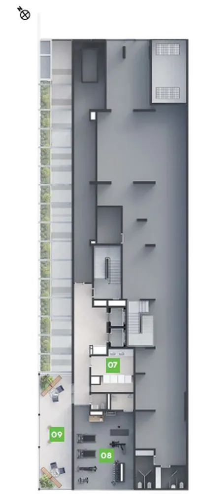 Apartamento, 1 quarto, 31 m² - Foto 3