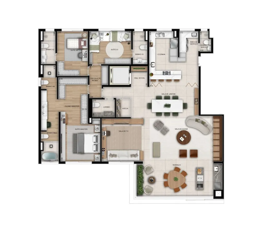 Apartamento, 4 quartos, 324 m² - Foto 11