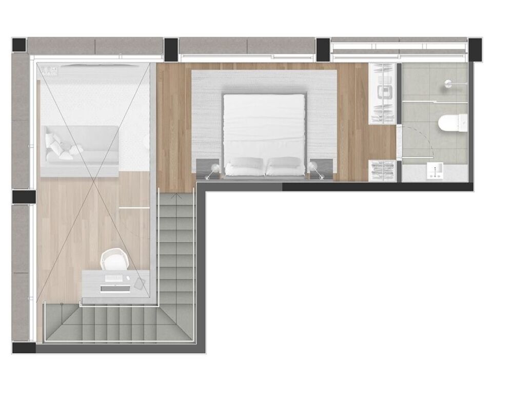 Apartamento, 1 quarto, 115 m² - Foto 6