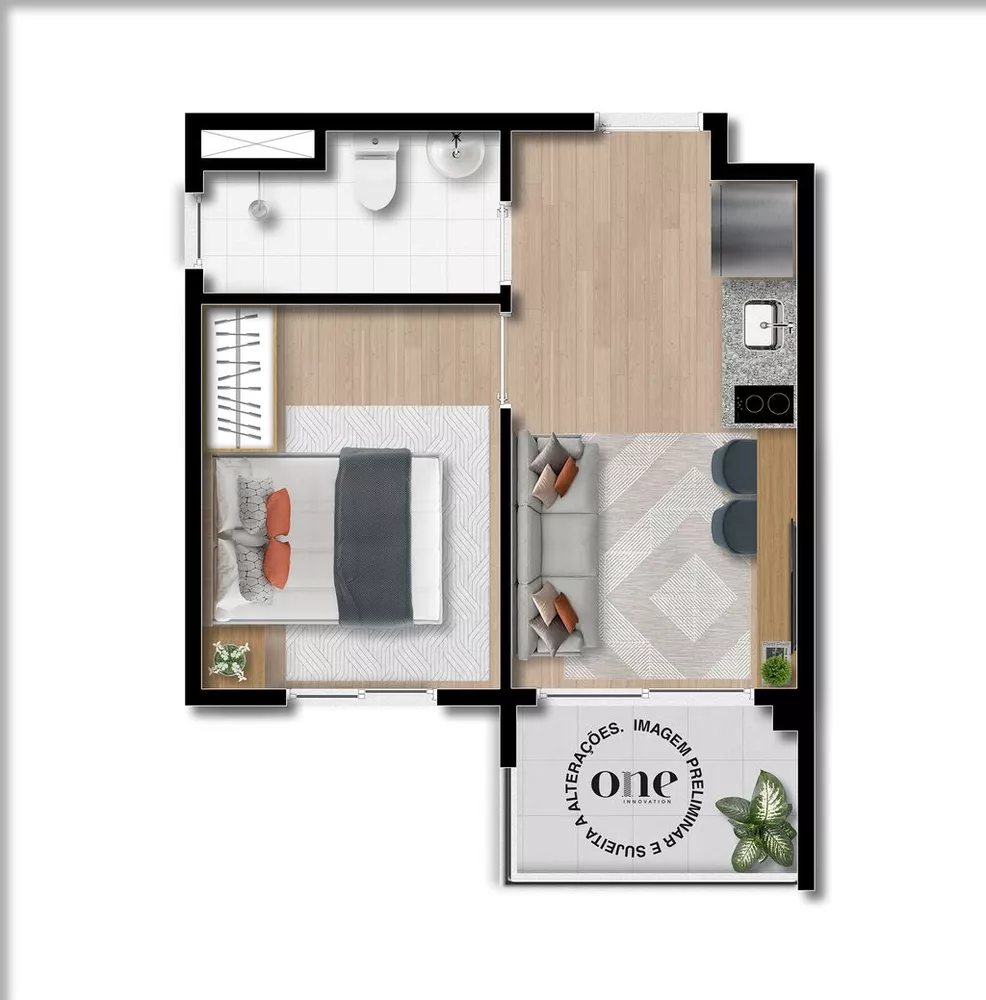 Apartamento, 2 quartos, 39 m² - Foto 6