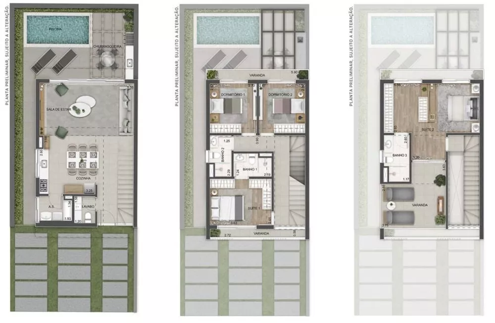 Casa de Condomínio à venda com 3 quartos, 169m² - Foto 8