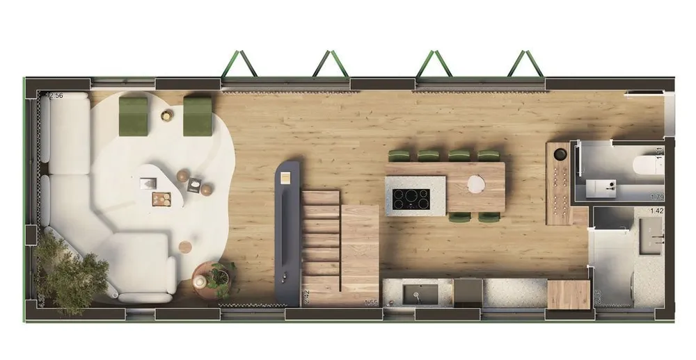 Cobertura, 2 quartos, 121 m² - Foto 9