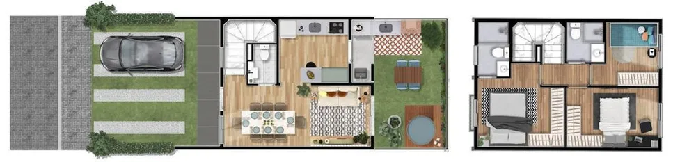 Casa de Condomínio, 3 quartos - Foto 5