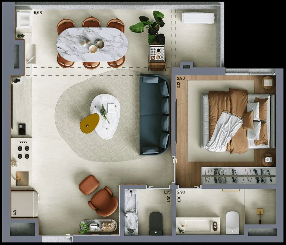 Apartamento, 3 quartos, 96 m² - Foto 8