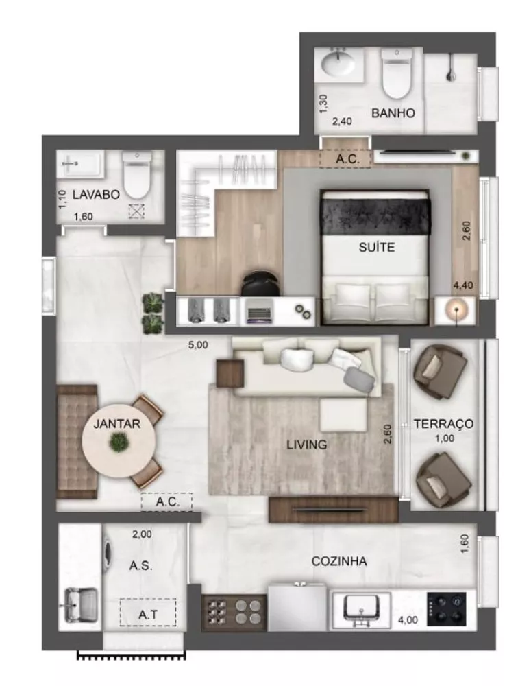 Apartamento, 3 quartos, 138 m² - Foto 3