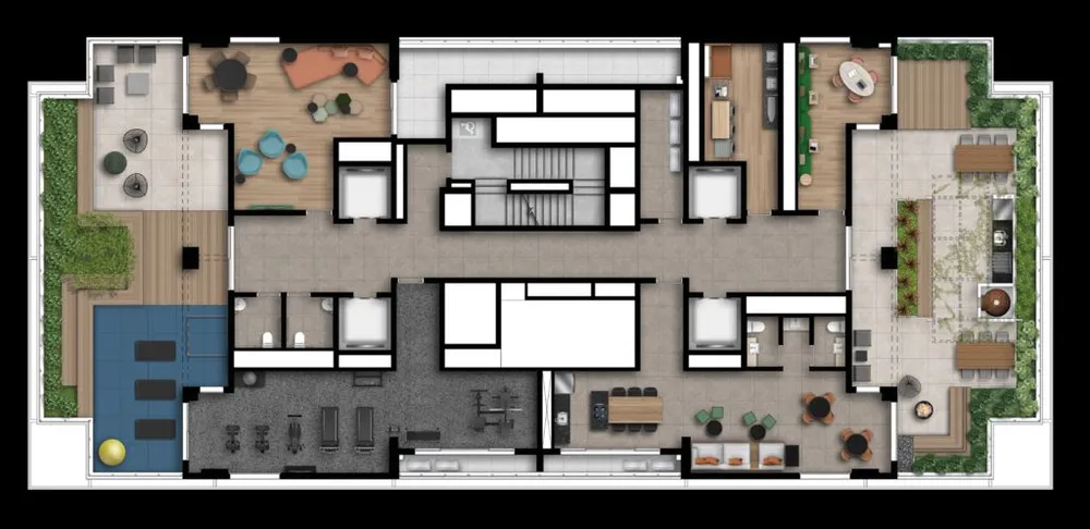 Apartamento, 1 quarto, 38 m² - Foto 2