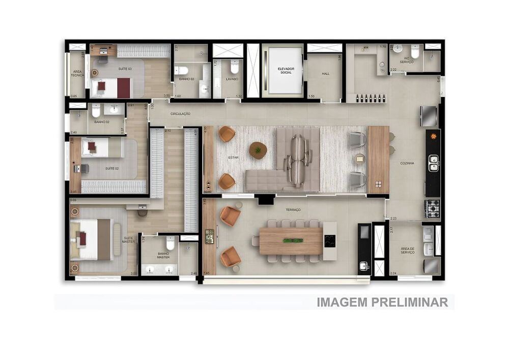 Apartamento, 2 quartos, 82 m² - Foto 25