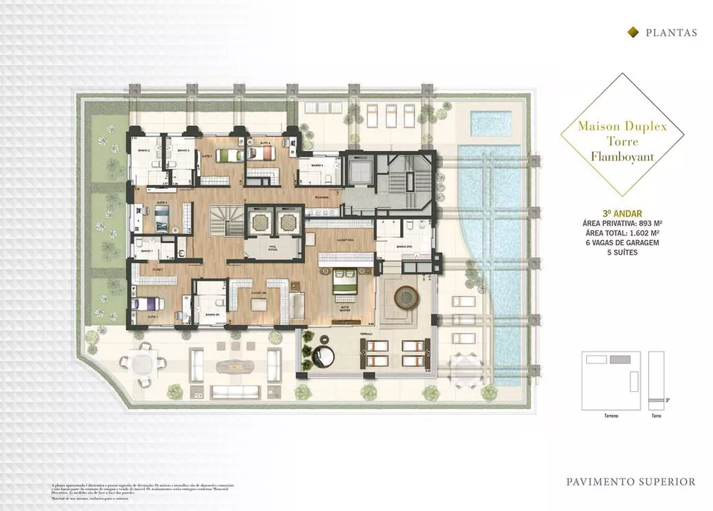 Apartamento, 4 quartos, 893 m² - Foto 6