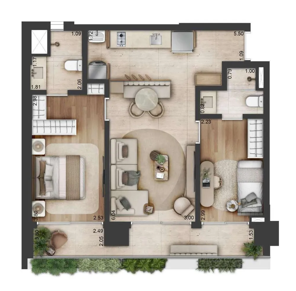 Apartamento, 3 quartos, 205 m² - Foto 6
