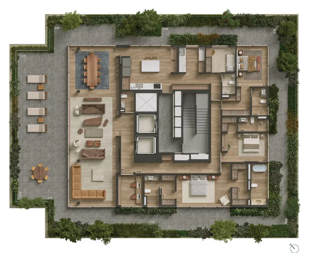 Apartamento, 4 quartos, 580 m² - Foto 11
