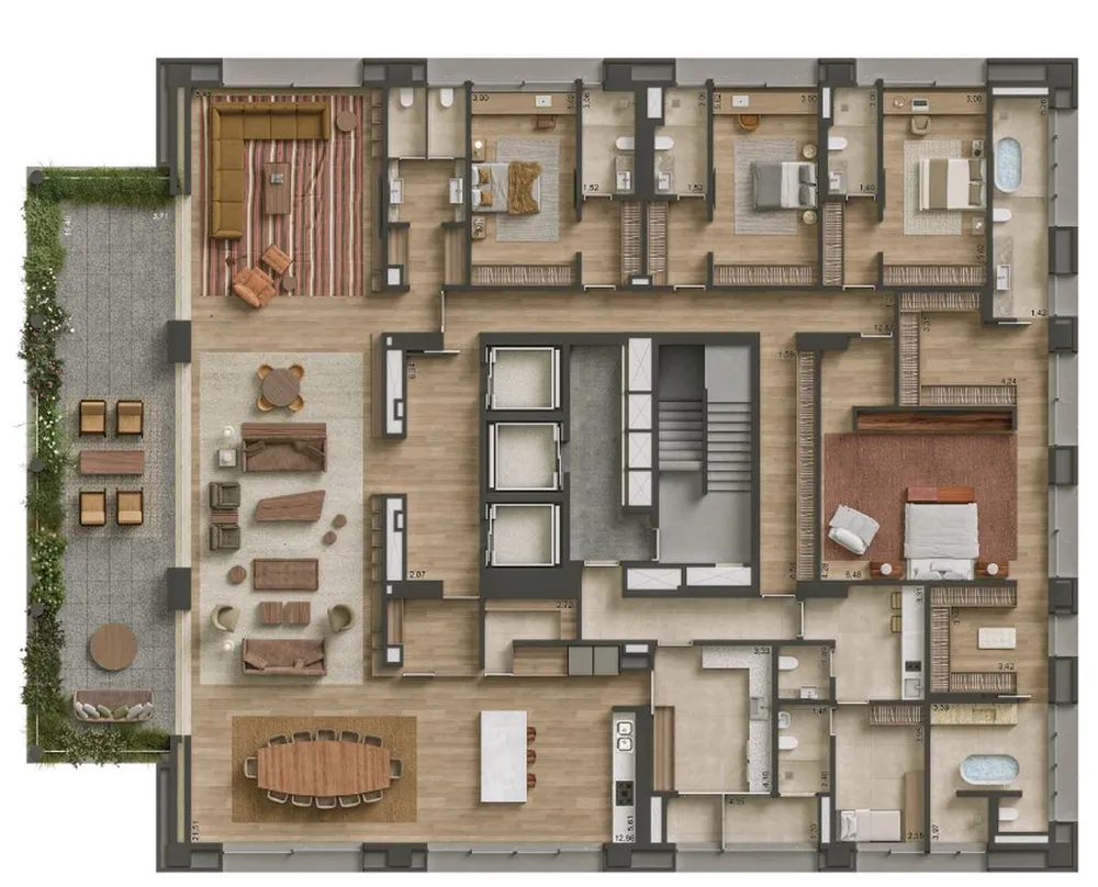 Apartamento, 4 quartos, 580 m² - Foto 7