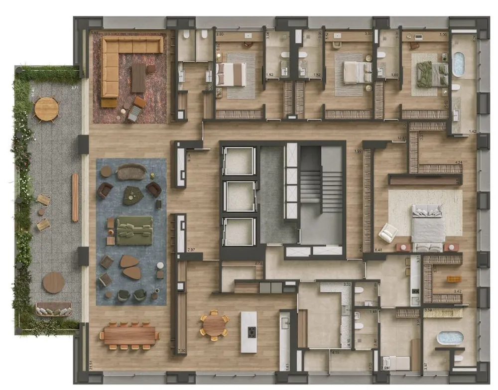Apartamento, 4 quartos, 580 m² - Foto 10