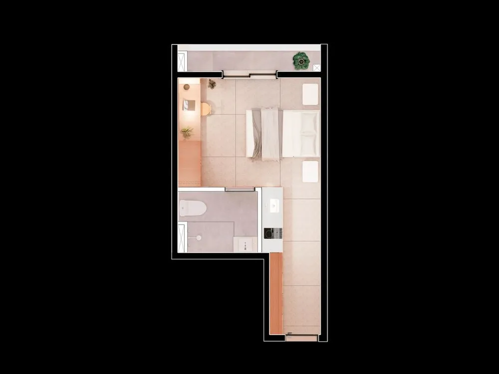 Apartamento, 1 quarto, 96 m² - Foto 9