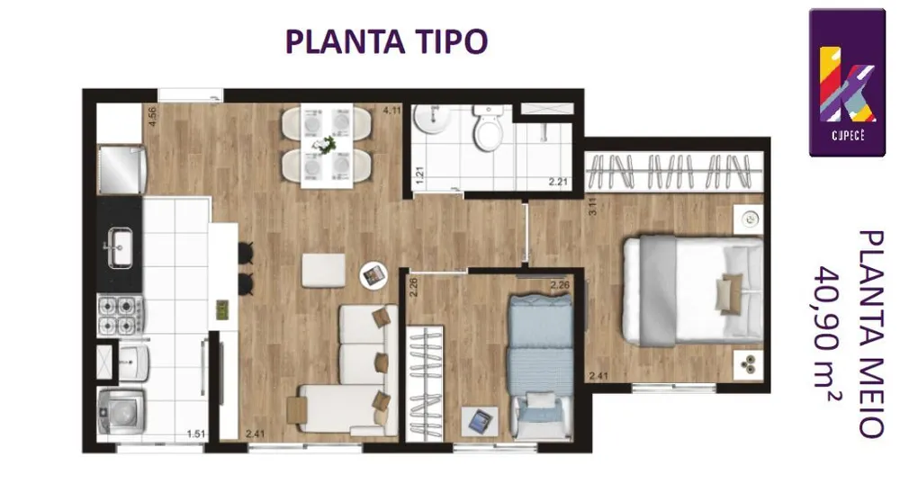 Cobertura, 3 quartos, 153 m² - Foto 5